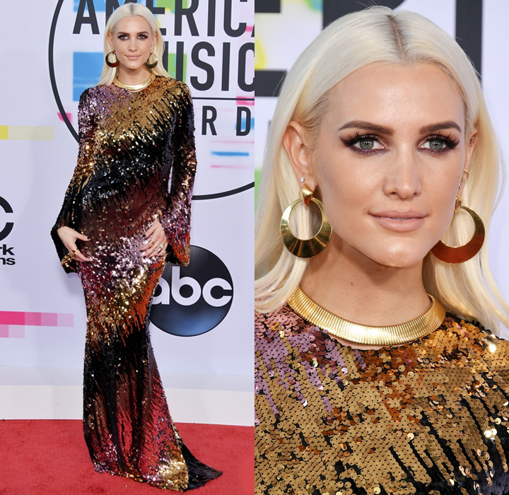 Ashlee Simpson red carpet