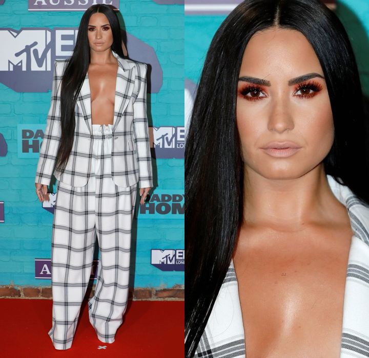 demi lovato look emas 2017