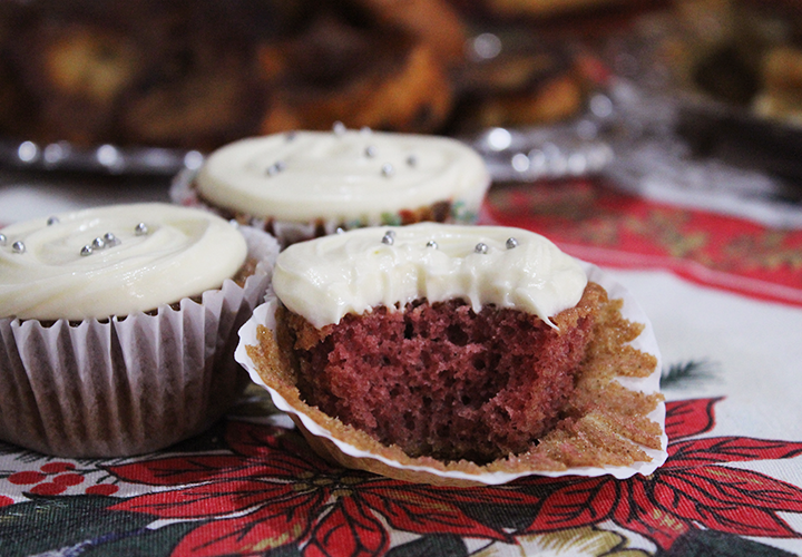 cupcake de red velvet