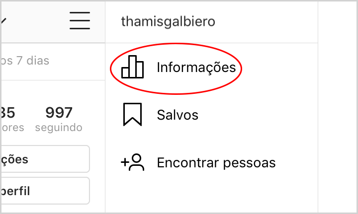 informações