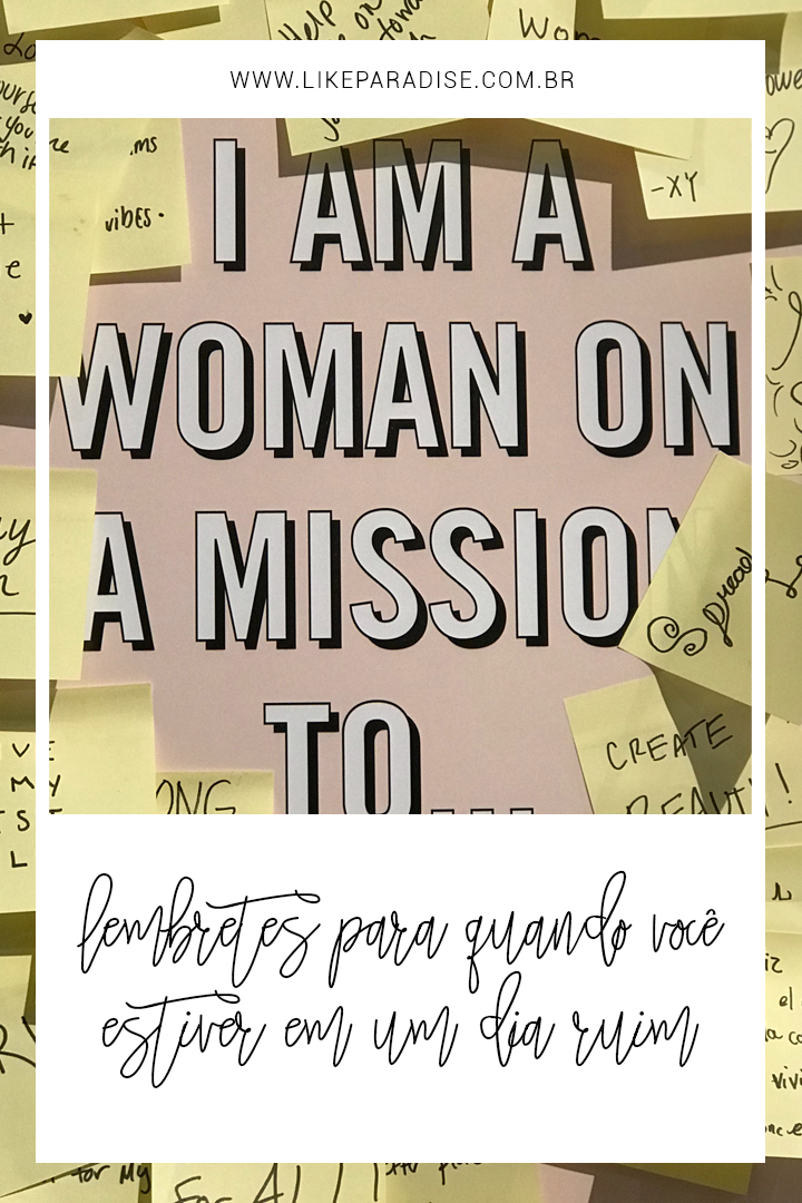 i am a woman on a mission to