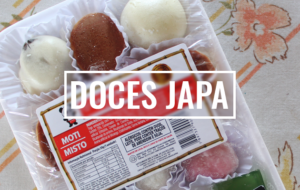 Experimentando doces japoneses