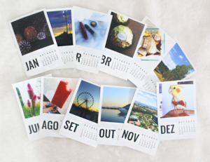 Calendário de fotos