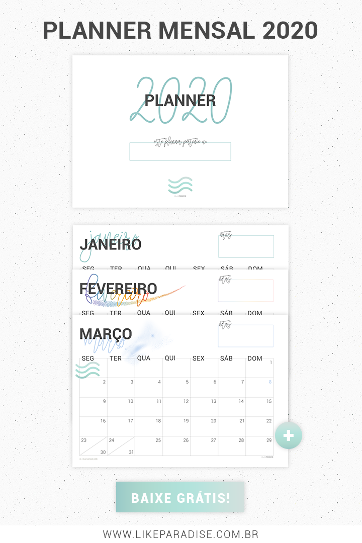 planner mensal