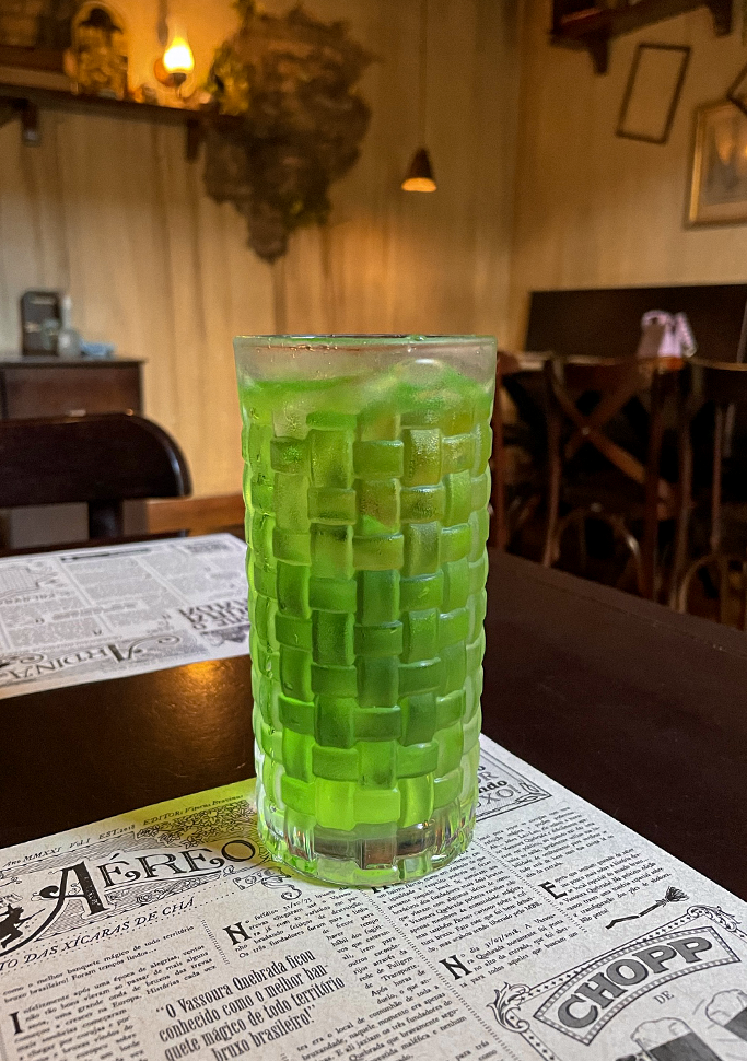 soda artesanal maçã verde